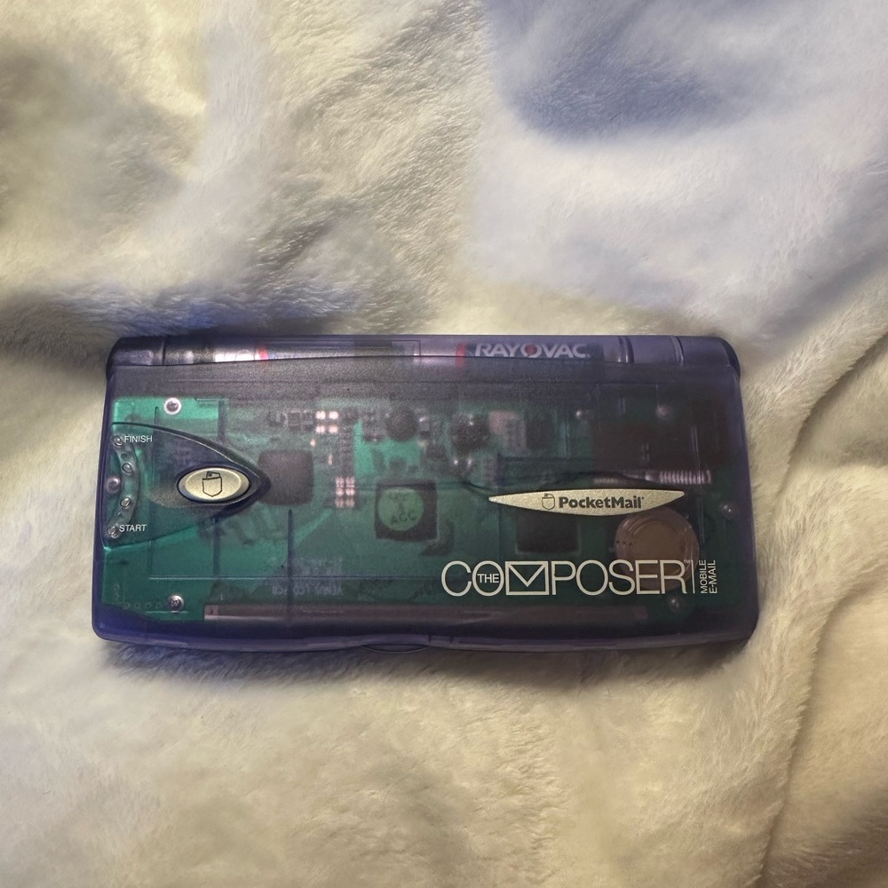 Vintage The Composer mobile PocketMail WORKING